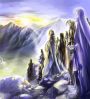Then Ulmo returned to the sea, and Turgon sent forth all his people, even to a third part of the Noldor of Fingolfin's following, and a yet greater host of the Sindar; and they passed away, company by company, secretly, under the shadows of Ered Wethrin, and they came unseen to Gondolin.' - Of the Noldor in Beleriand, The Silmarillion
